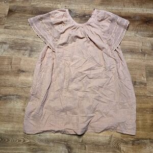 Old Navy Peach Colored Oversized Tunic Dress XXL